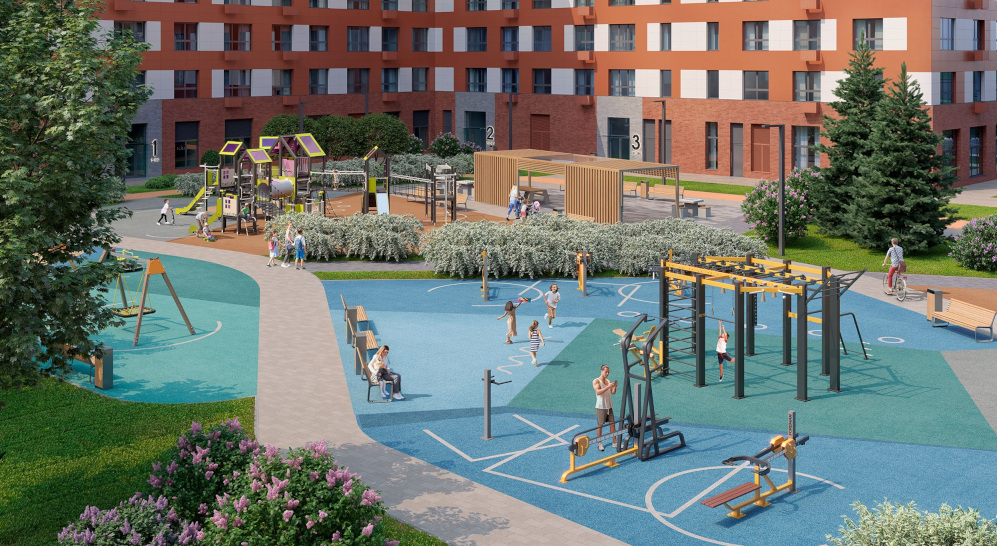 Ingrad приступил к благоустройству дворов пяти новых корпусов квартала «Новое Медведково»